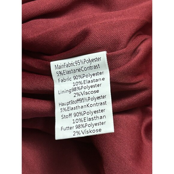 Grace Karin Dress Sequined Bottom Side Bow V Neck Sz M - Picture 5 of 11